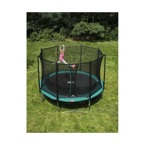 Батут  BERG Champion Regular 430 Green + Safety Net Comfort - фото №4
